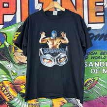 Load image into Gallery viewer, Y2K Blue Demon Jr Wresting Tee Size Large
