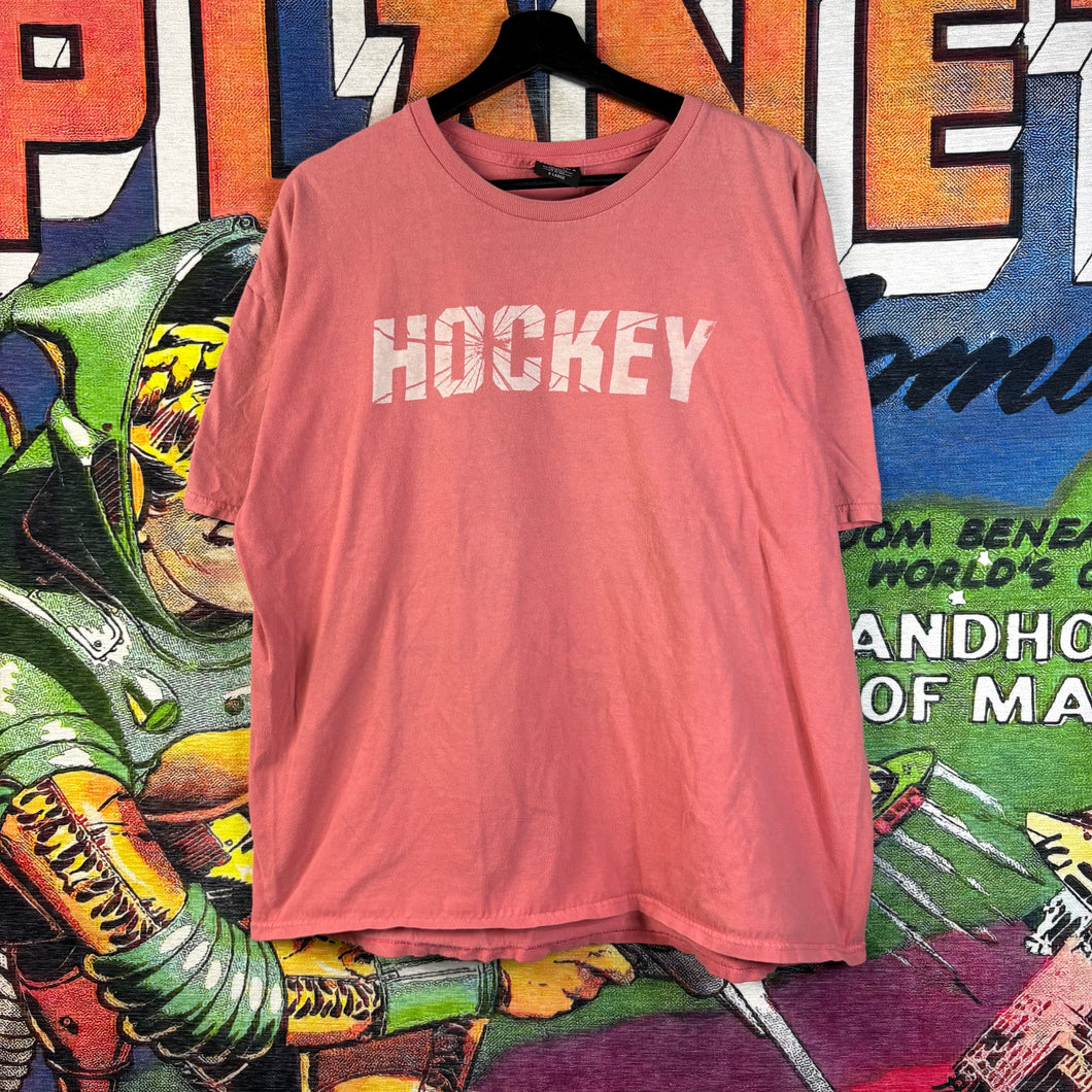 Hockey Cracked Tee Size XL