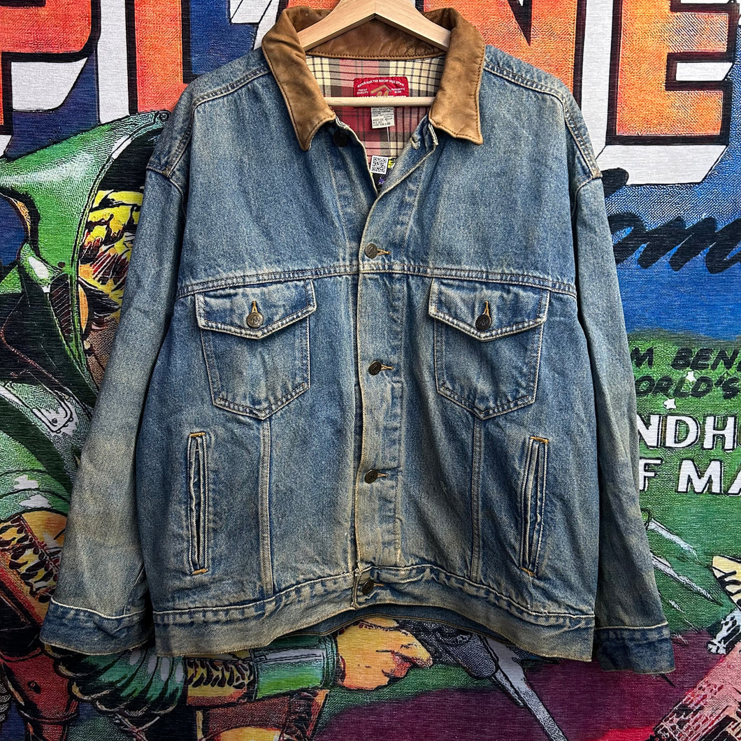 Vintage 90’s Marlboro Denim Jacket Size Medium