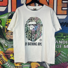 Load image into Gallery viewer, Bape Neon Lights Ape Head Tee Size XL
