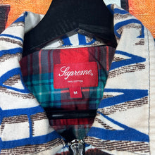 Load image into Gallery viewer, Supreme MLK Zip Up Flannel Shirt Size Medium

