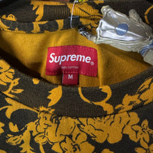 Load image into Gallery viewer, Supreme Spring/Summer Black Floral Tee Size Medium
