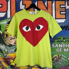 Load image into Gallery viewer, CDG PLAY Neon Green Tee Size Small

