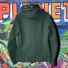 Load image into Gallery viewer, Tornado Mart Asymmetrical Wool Zip Up Jacket Size Large

