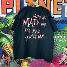 Load image into Gallery viewer, Y2K Alice In Wonderland Cheshire Cat Tee Size 2XL
