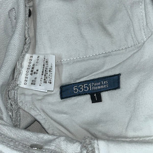 5351 Japan White Bootcut Denim Y2K Pants Size 28/30