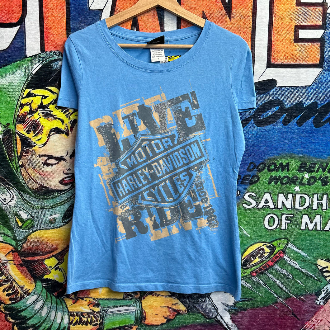 Y2K Harley Davidson Women’s Tee Size Medium