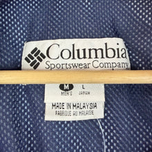 Load image into Gallery viewer, Columbia Navy &amp; Gray Windbreaker Jacket Size Medium
