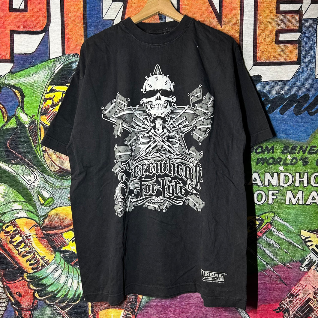 Y2K ‘Screwed Up 4 Life’ Tee Size Large