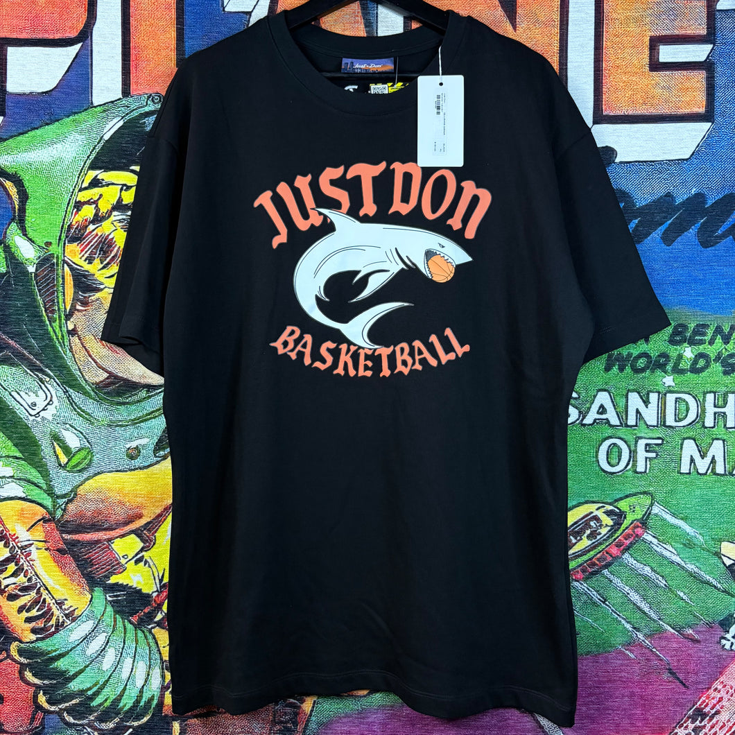 NWT Just Don Islanders Sharks Basketball Tee Size XL