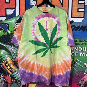 Gallery Dept Tie Dye Leaf Tee Size 2XL