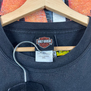 Y2K Harley Davidson Long Sleeve Tee Size 2XL