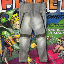 Load image into Gallery viewer, PPFM Multi-Zipper Cargo Denim Size 32”
