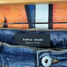 Load image into Gallery viewer, Limited Edition Made in Italy Purple Distressed Jeans Size 38
