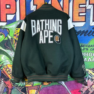 BAPE Switch Shoulder Varsity Jacket Size Medium
