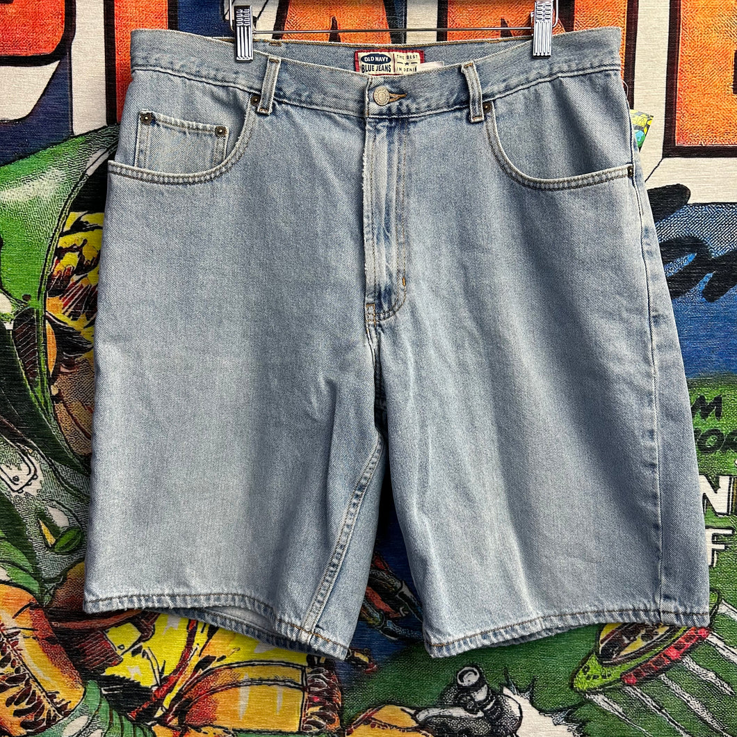 Y2K Old Navy Light Blue Jorts Size 35”