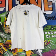 Load image into Gallery viewer, Stussy New York Distressed Tee Size Large
