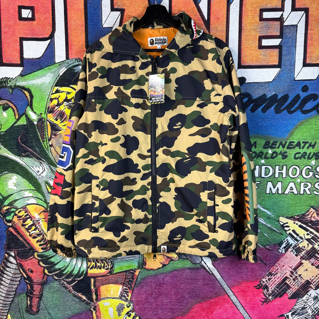 BAPE 1st Camo Shark Snowboard Jacket Size Small