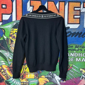Givenchy Logo Side Band Knit Sweater Size Small