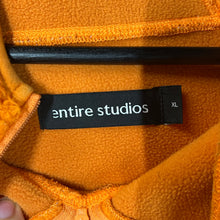 Load image into Gallery viewer, Entire Studios Orange Ninja Sherpa Hoodie Size XL
