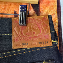 Load image into Gallery viewer, Evisu Red Daicock Denim Jeans Size 32”
