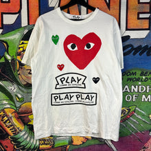 Load image into Gallery viewer, COMME des GARÇON PLAY Multi Heart Size XL
