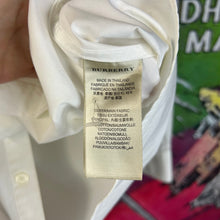 Load image into Gallery viewer, Burberry Brit White Button Up Dress Shirt Size 2XL

