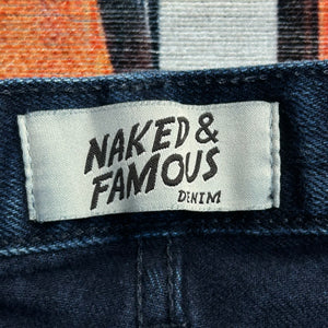 Naked&Famous Salvaged Denim Size 34”