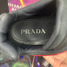 Load image into Gallery viewer, Prada Cloudbust Thunder Knit Sneakers Scarlet Size 10.5
