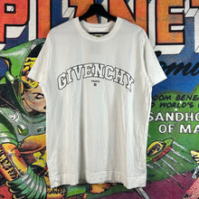 Load image into Gallery viewer, Givenchy College Embroidered Logo Tee Size S
