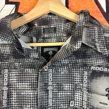 Load image into Gallery viewer, Y2K RocaWear Aop Rayon Button Up Size XL
