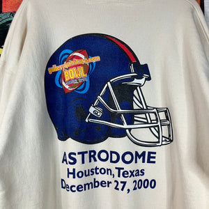 Vintage 90s Houston Gallery Furniture Astrodome Football Sweatshirt Size XL
