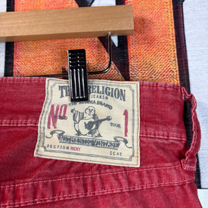 Y2K True Religion Ricky Jeans Size 32"