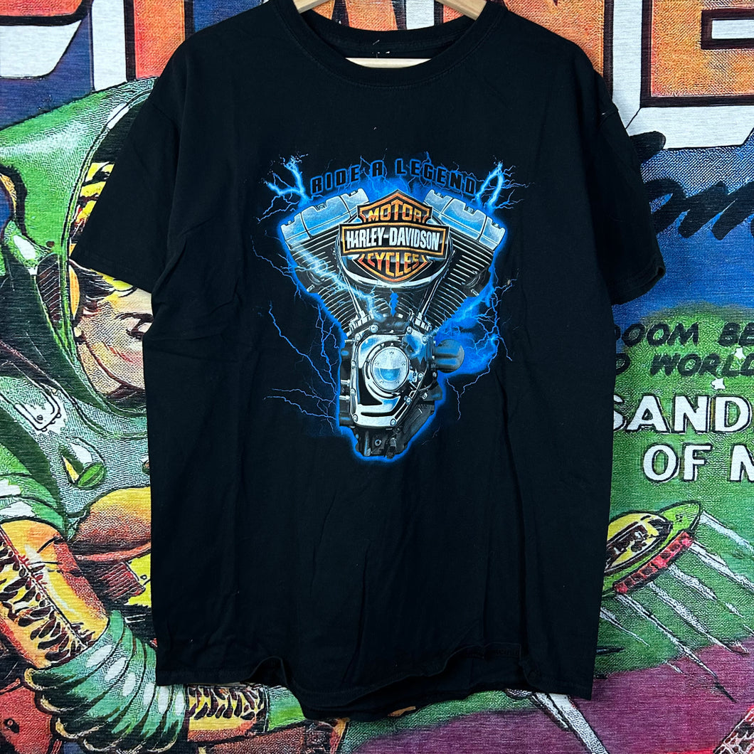 Y2K Harley Davidson Motorcycle Tee Size Large