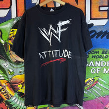 Load image into Gallery viewer, Vintage ‘95 WWF Attitude Come Get Some Tee Shirt Size XL
