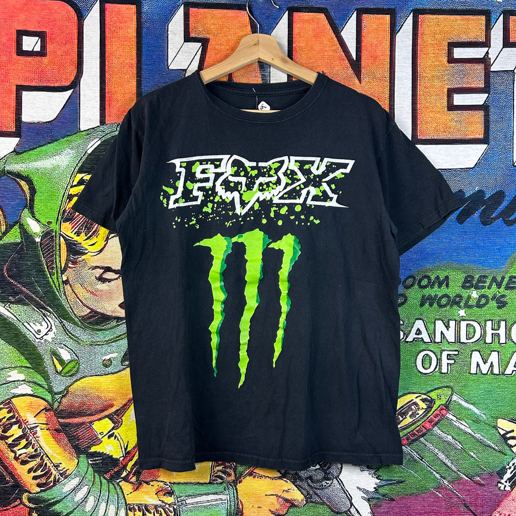Fox Racing Monster Energy Tee Size Medium