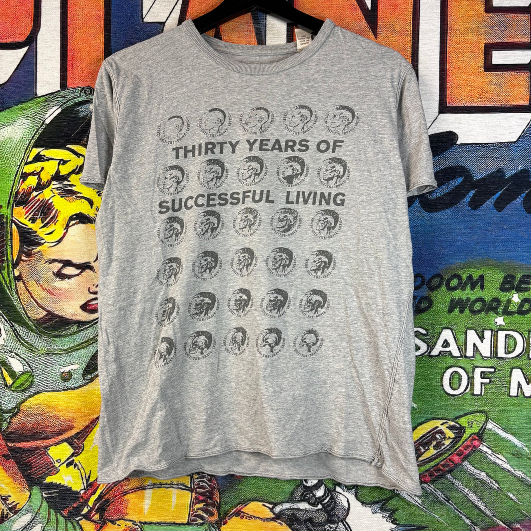Diesel 30 Years of Successful Living Tee Size Medium