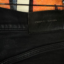Load image into Gallery viewer, Purple Jeans Black Wax Jeans Size 30
