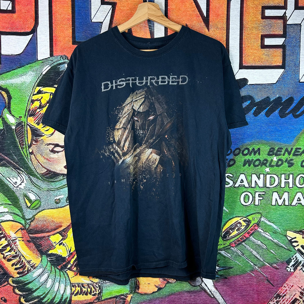 Disturbed 2016 Tour Tee Size Large