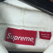 Load image into Gallery viewer, Supreme FW15 Tonal S Logo White Hoodie Size L
