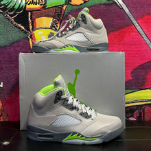 Load image into Gallery viewer, Brand New Air Jordan 5 Retro Green Bean Size 11

