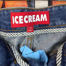 Load image into Gallery viewer, ICECREAM “Fruits of Labor” Embroidered Jeans Size 32&quot;
