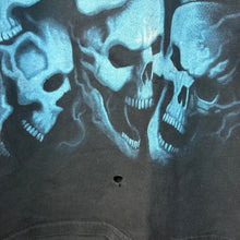 Load image into Gallery viewer, Liquid Blue Blue Flamming Skull Tee Size XL
