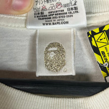 Load image into Gallery viewer, Bape Baby Milo ASNKA Peace Sign Tee Size Medium
