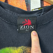 Load image into Gallery viewer, Y2K Zion Rootswear Bob Marley Tee Size Large
