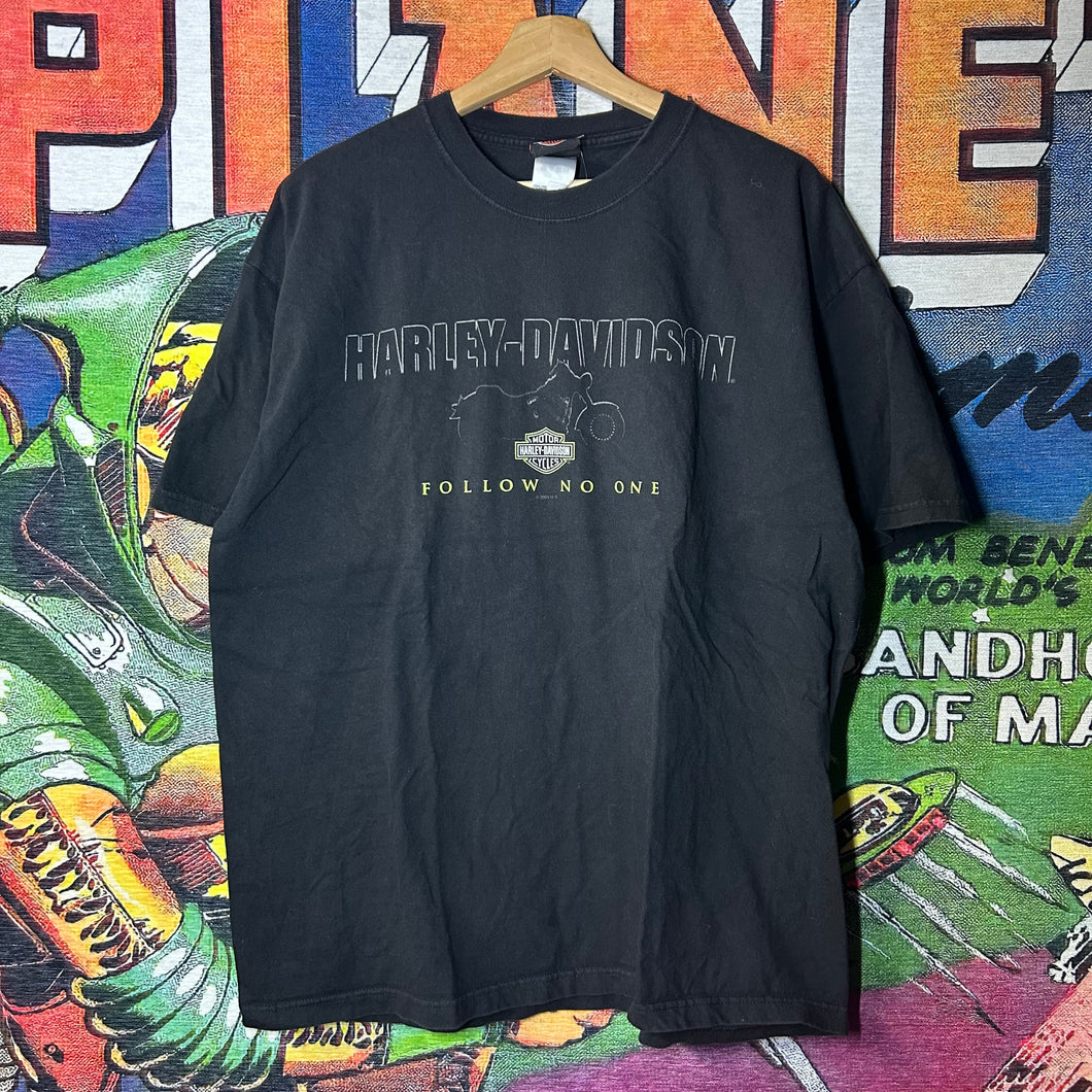 Y2K Harley Davidson Tiger Valley Tee Size XL