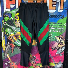 Load image into Gallery viewer, Gucci Black Red Green Nylon Pants Size 3XL
