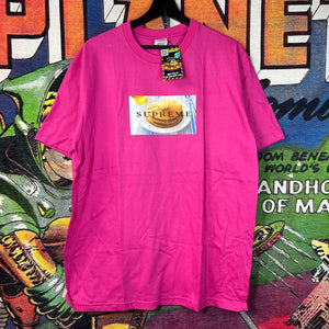 Brand New Supreme Pancakes Pink Tee Size Medium