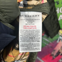 Load image into Gallery viewer, NWT Burberry Quilted Parka Size Youth Large
