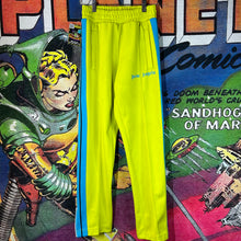 Load image into Gallery viewer, Palm Angels Neon Green Track Pants Size XS
